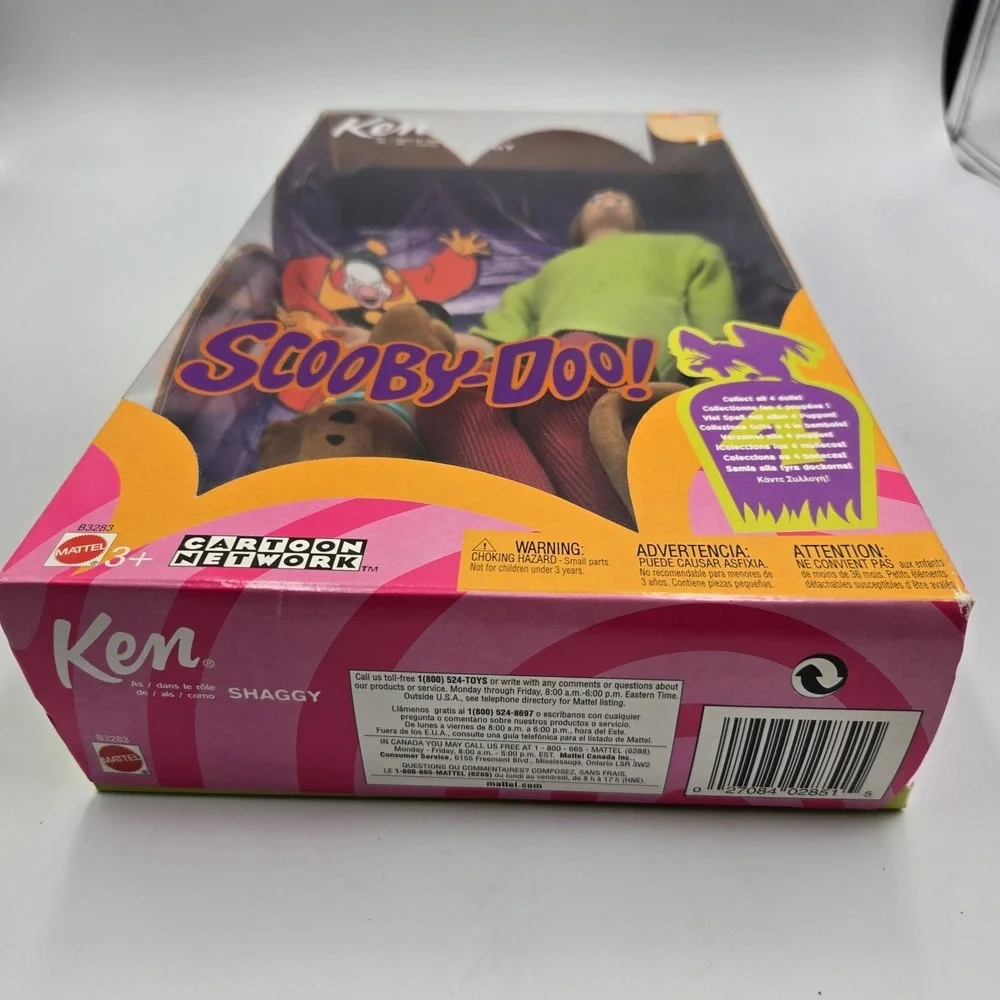 Barbie - Ken As Shaggy in Scooby-Doo! Doll Mattel 2002 #B3283 - New‎ Sealed!